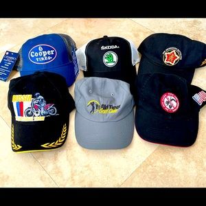 Bundle of 6 New Baseball type Caps